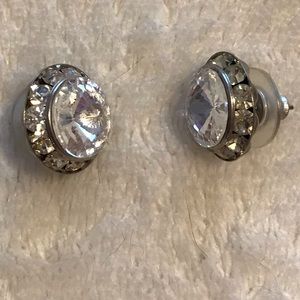 Rhinestone earrings